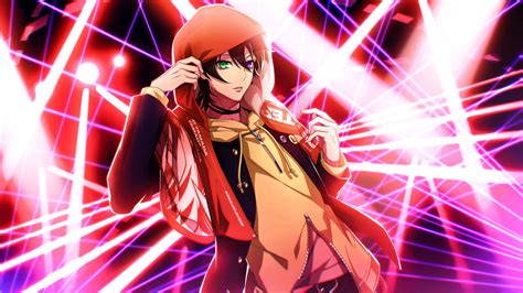 Saburo Yamada Colorful Lines Background Anime Boy HD Hypnosis Mic Wallpapers | HD Wallpapers ...