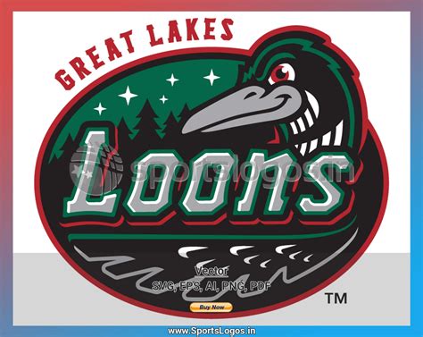 Great Lakes Loons - Baseball Sports Vector SVG Logo in 5 formats ...