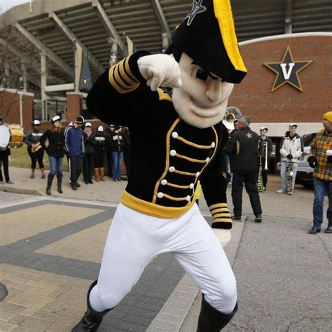 Vanderbilt Commodores mascot, Mr. C. | Vanderbilt commodores, Commodores, Vanderbilt