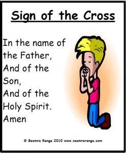 Sign of the Cross Sign Of The Cross, Praying The Rosary, Prayer Book, Ccd, Bible Stories, Sacred ...