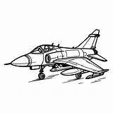 A10 Thunderbolt II Coloring Page Simple Military Jet Outline For Kids  sketch template