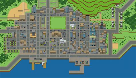 Photo by Dahion Avadan | City maps design, Pixel city, City maps illustration