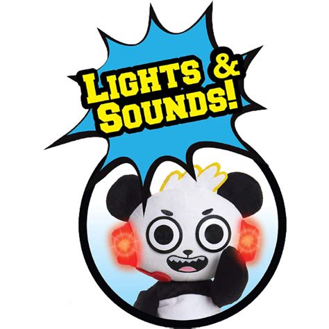 Ryan's World Combo Panda Feature Plush - Animal Toy Shop