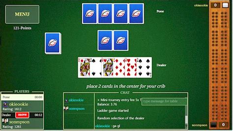 GameColony.com - Cribbage Live Online - metro app for Windows 10, Windows 8