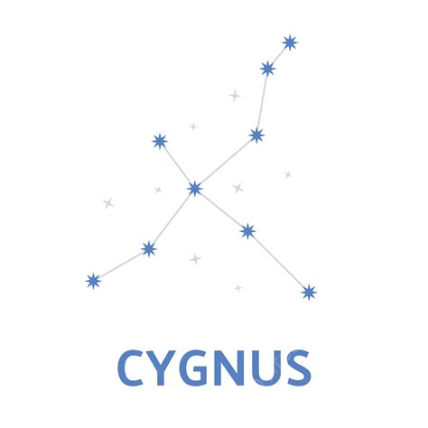 Constellation Cygnus, Constellation, Cygnus, Astrological Signs PNG and Vector with Transparent ...