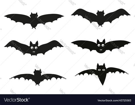 Scary bat Royalty Free Vector Image - VectorStock