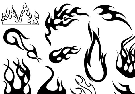 Flames Shapes - Free Downloads and Add-ons for Photoshop