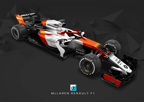 2018 McLaren Honda F1 Concept Liveries. on Behance Stock Car, Nascar ...