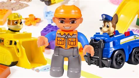 Toys & kids videos. Paw patrol 🐶 & LEGO blocks. Lego city airport. Paw ...