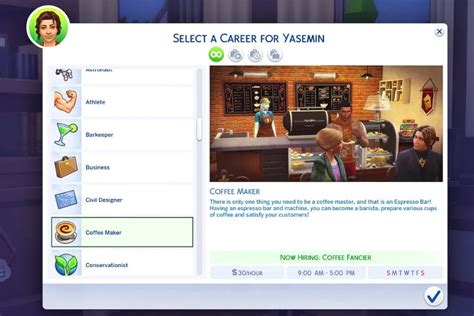 15+ Super Fun Sims 4 Custom Active Careers (Free to Download Sims 4 ...