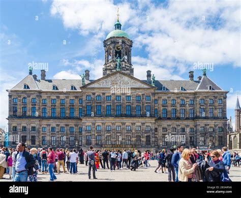 Beautiful Royal Palace in Amsterdam Netherlands Europe Stock Photo - Alamy