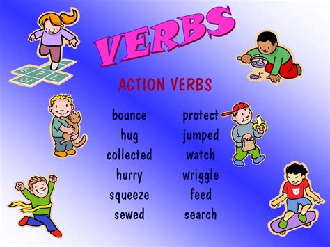 ripetizione rotazione Deviazione action verbs poster Le Alpi Frontiera ...