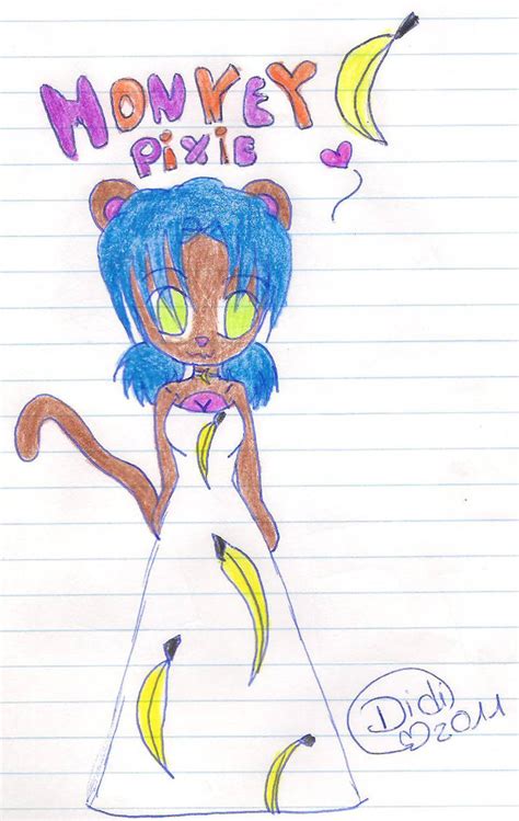 Monkey Pixie by DidiTsukino on DeviantArt