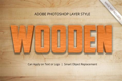 Photoshop Wood Timber Board Text Effect Graphic by anomali.bisu · Creative Fabrica | Geometric ...