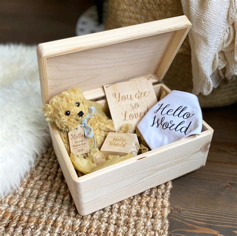 Personalised Leafy Baby Gift Set By Modo Creative