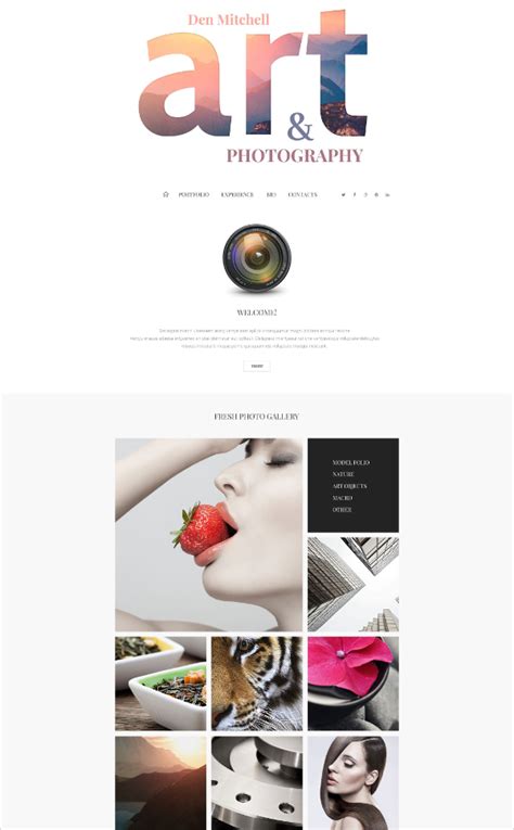 Art Gallery Website Template Free Download ~ Online Art Gallery Website Template Free Download ...