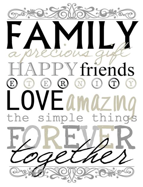 Free family printables, Printable quotes, Free printables