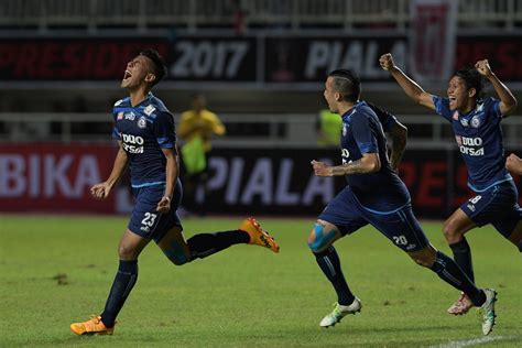 Arema FC wins 2017 President's Cup soccer championship - National - The Jakarta Post