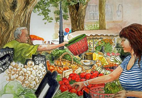 Bountiful Harvest Painting by Sherry Cummings - Fine Art America