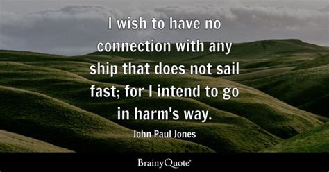 John Paul Jones - I wish to have no connection with any...