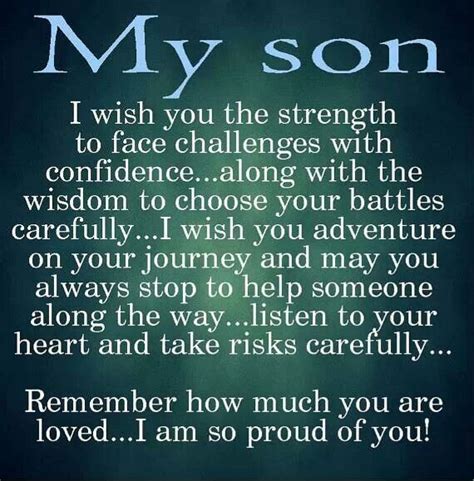 Inspirational Quotes For My Son - Heidie Philippine