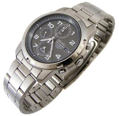 Seiko Chronograph Titanium 100m Manual