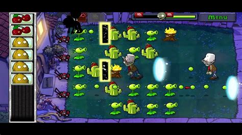 PvZ1 Portal combat winning mini games play - YouTube