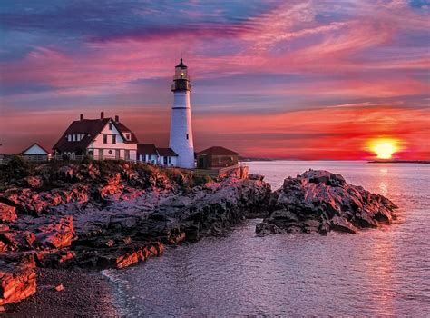 Portland Head Light - 500 peças - High Quality Collection - Clementoni