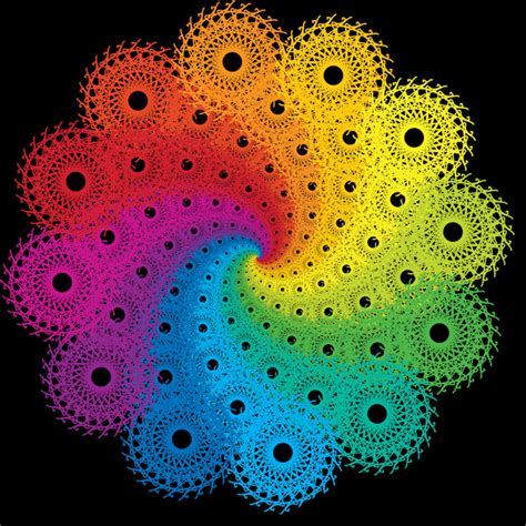 Rainbow Fractal by TheBaconBandit on DeviantArt