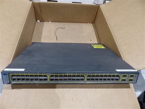 CISCO 48-PORT SWITCH WS-C3750-48PS-S | MDG Sales, LLC