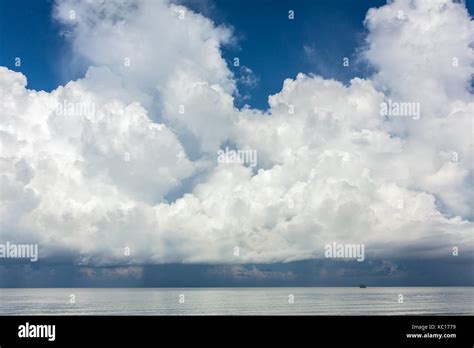 Storm clouds over the sea in Thailand Stock Photo - Alamy