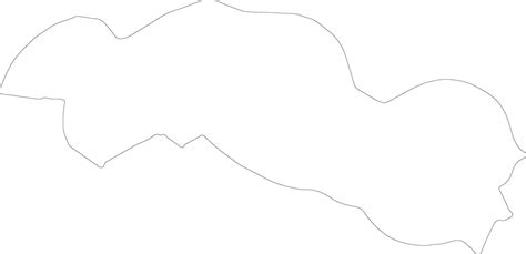 Central River Gambia outline map 38096592 Vector Art at Vecteezy