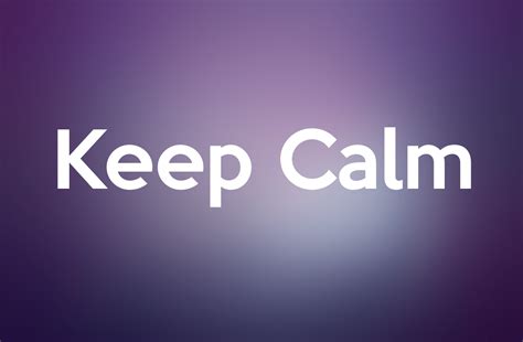 Keep Calm Font Free - Download Fonts