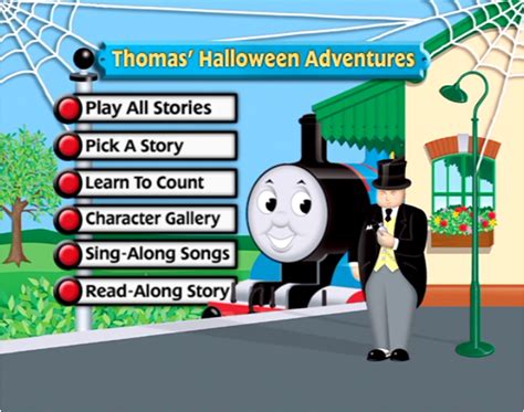 Thomas' Halloween Adventures DVD Menu by Jack1set2 on DeviantArt