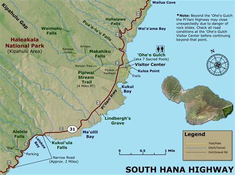 Road to Hana Map