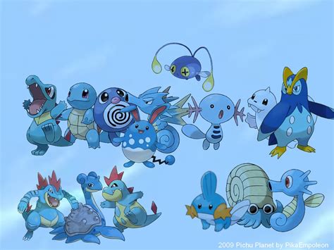 Pokemon Ruby Pokedex: Water Pokemon