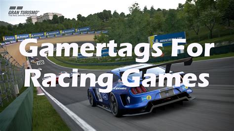 Gamertag Ideas for Racing Games - Nerdburglars Gaming