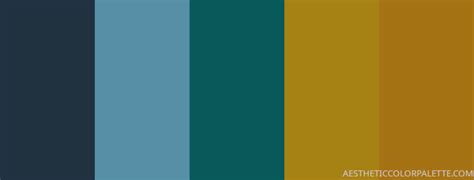 19 emerald blue color palettes - Aesthetic Color Palette