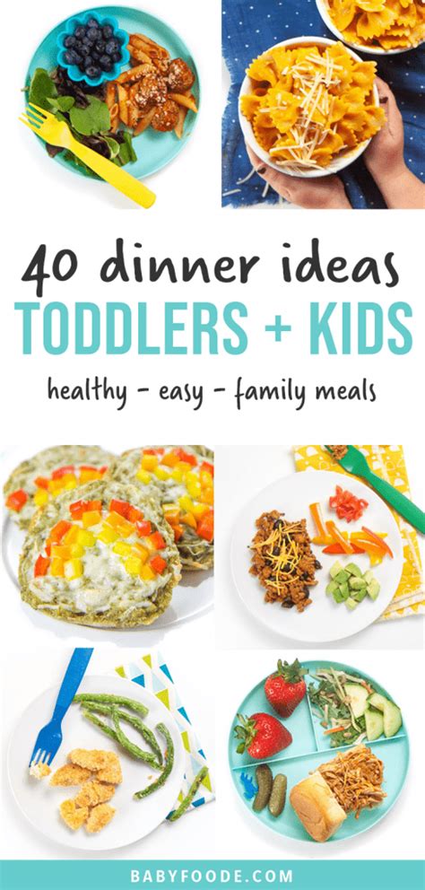 40 Family Dinner Ideas for Kids | Baby Foode