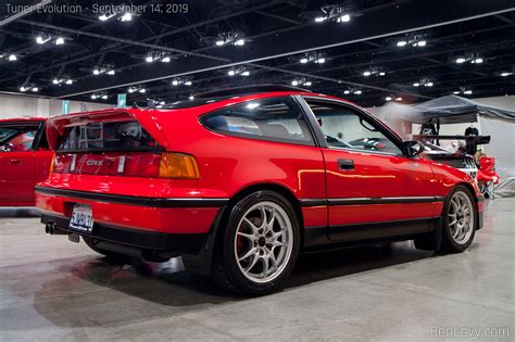 Red Honda CRX Si - BenLevy.com