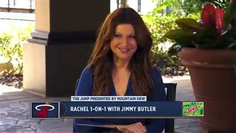 PHOTO Look At The Way Rachel Nichols Looks At Jimmy Butler