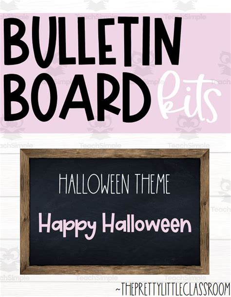 Happy Halloween: Bulletin Board by Teach Simple