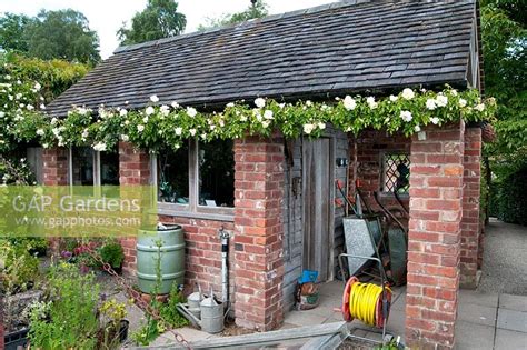 Brick shed - Preen M... stock photo by Jenny Lilly, Image: 0310448