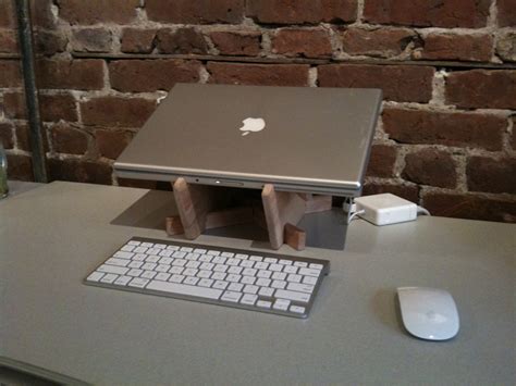 DIY Birch Laptop Stand - Aaron Whitman
