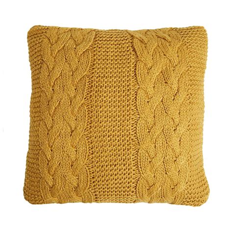 Laken Ochre Cushion | Dunelm | Yellow cushions, Ochre color, Ochre decor