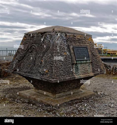 Monument remembering Helmsdale castle removed to make way for bridge ...