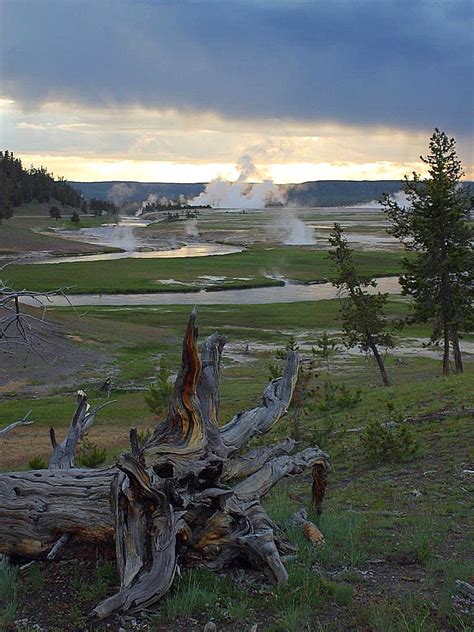 Free picture: yellowstone, sunsets