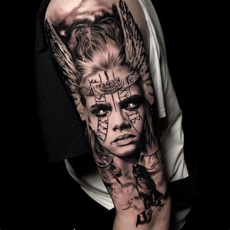 10 Best warrior tattoos: Best Warrior Tattoo Ideas – MrInkwells