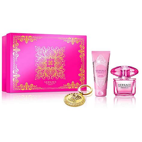 VERSACE BRIGHT CRYSTAL ABSOLU 3 PCS GIFT SET FOR WOMEN - FragranceCart.com