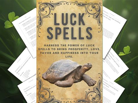 Luck Spells: Good Luck Charms Attract Luck and Favour - Etsy